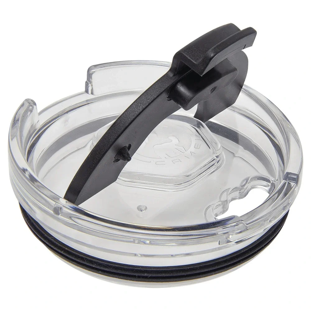 Polar Camel 4-Pack 40oz Tumbler Replacement Lid Set Clear Plastic Slide Flip Mag